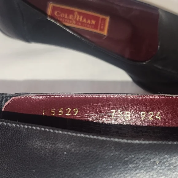 Cole Haan Black Leather Loafers - Picture 6 of 13